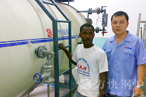 剛果河酒店燃（rán）氣熱水鍋爐案例