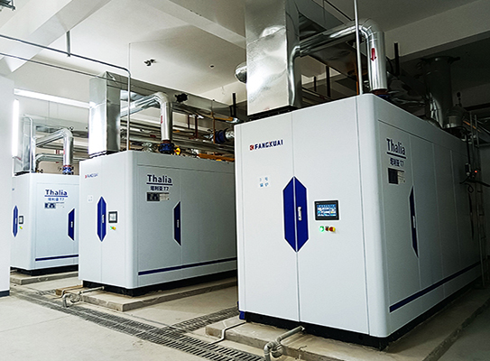 敦煌華夏國際大酒店2.1MW真（zhēn）空熱水（shuǐ）鍋爐案例