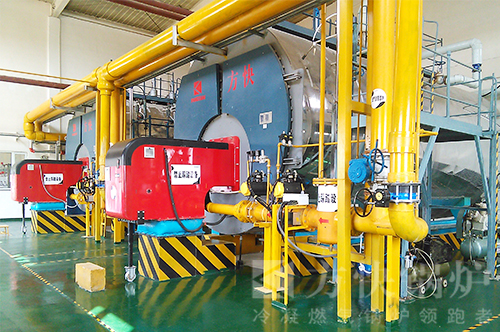 蘑菇传媒视频（kuài）燃油氣蒸汽鍋爐分體冷凝式案例