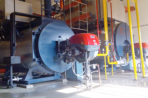 沈陽建設學（xué）院燃油氣熱水鍋（guō）爐案例